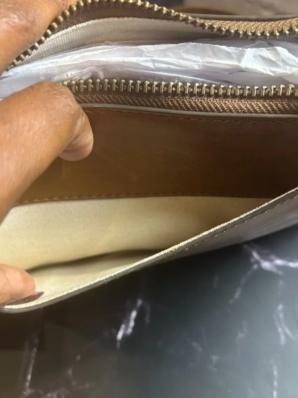 FRYE MELISSA ZIP CROSSBODY